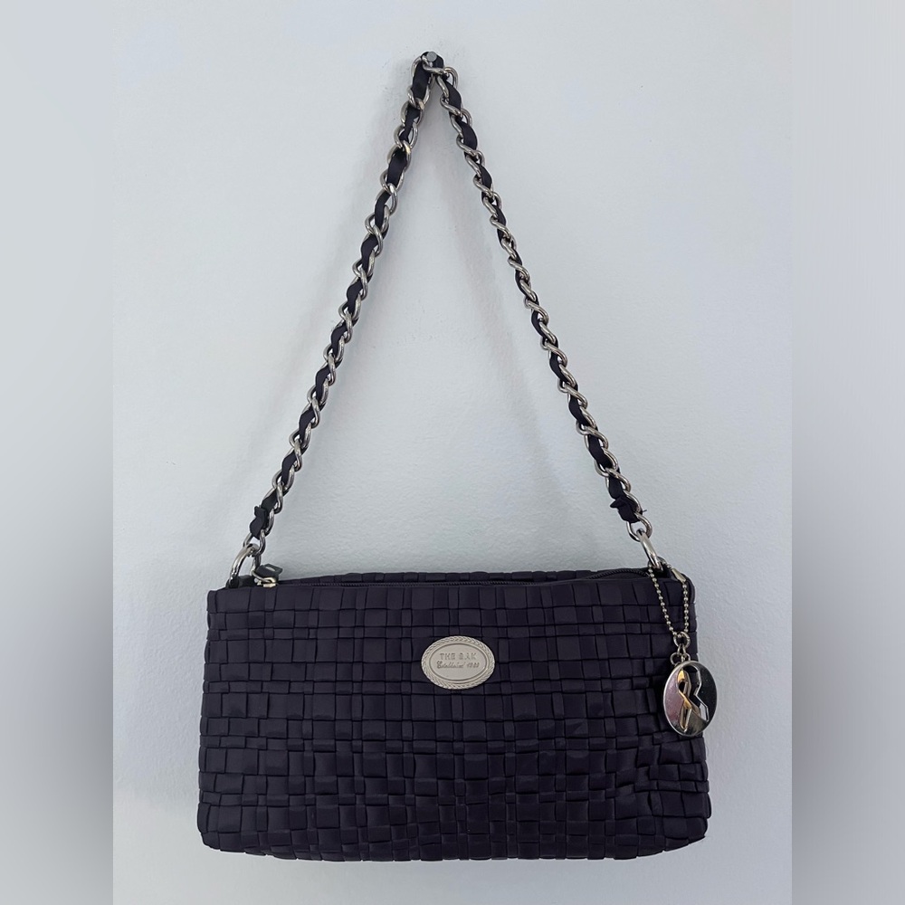 The Sak Satin Special Edition Breast Cancer Purse Handbag Brown